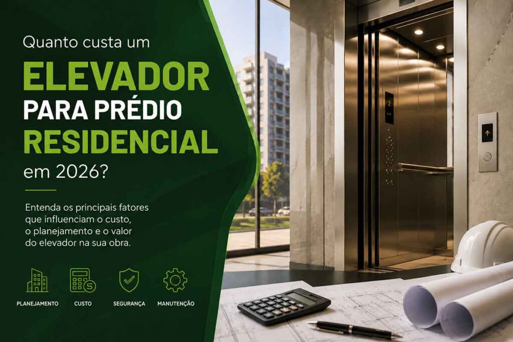 quanto custa um elevador para prédio residencial no interior de São Paulo