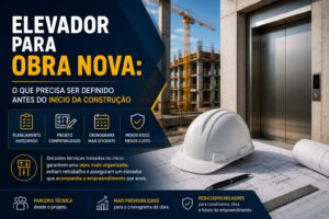 elevador para obra nova em empreendimento residencial