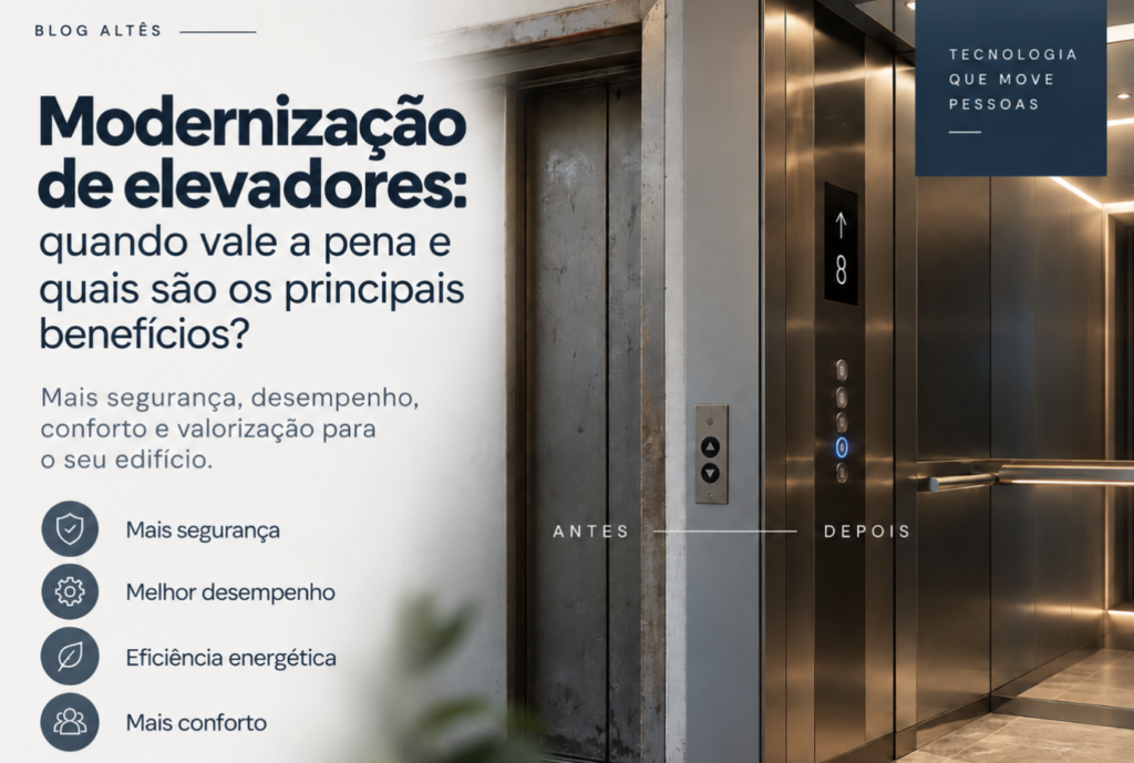 Modernização de elevadores